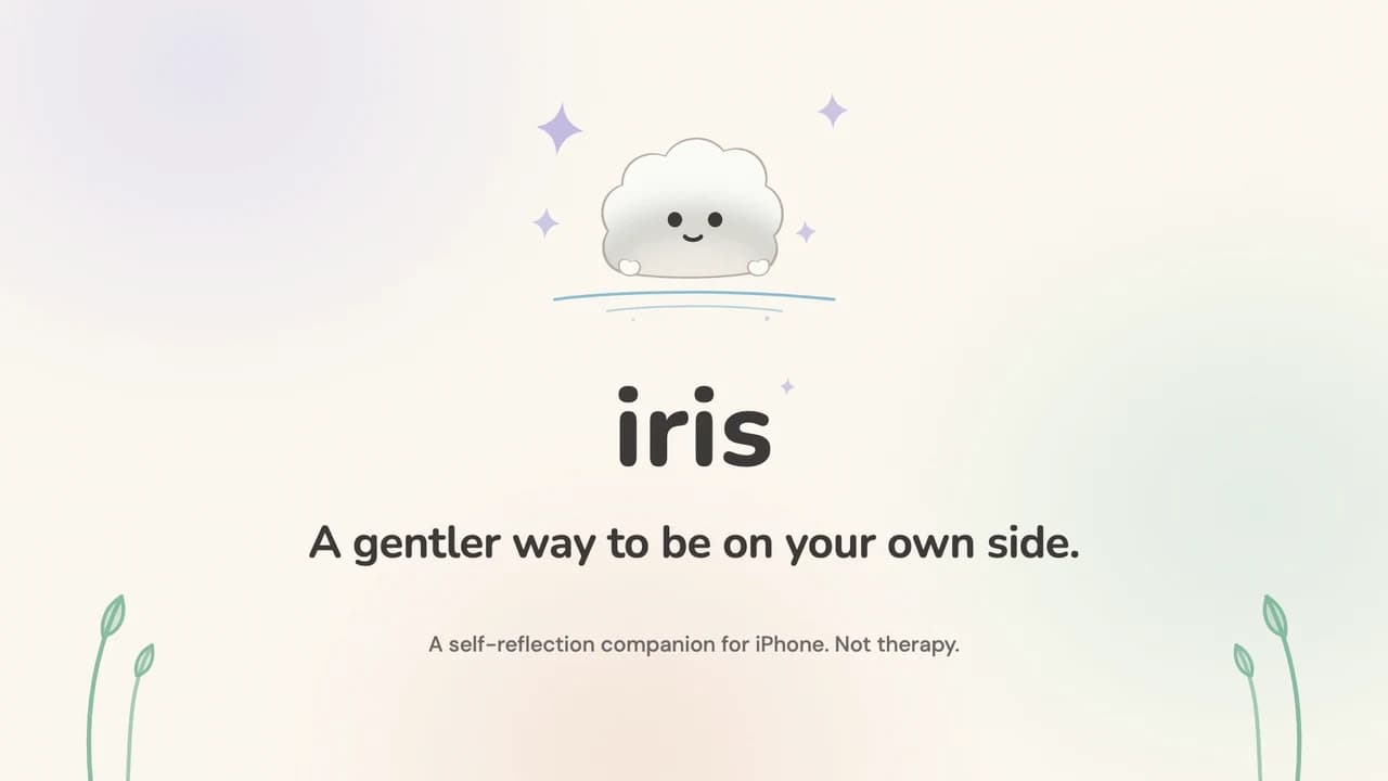 Iris launch film: a little room to be on your own side